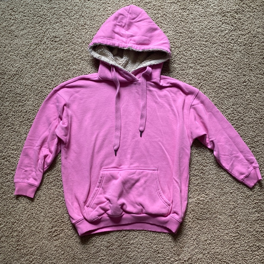 Aerie women’s pink hoodie (size S)